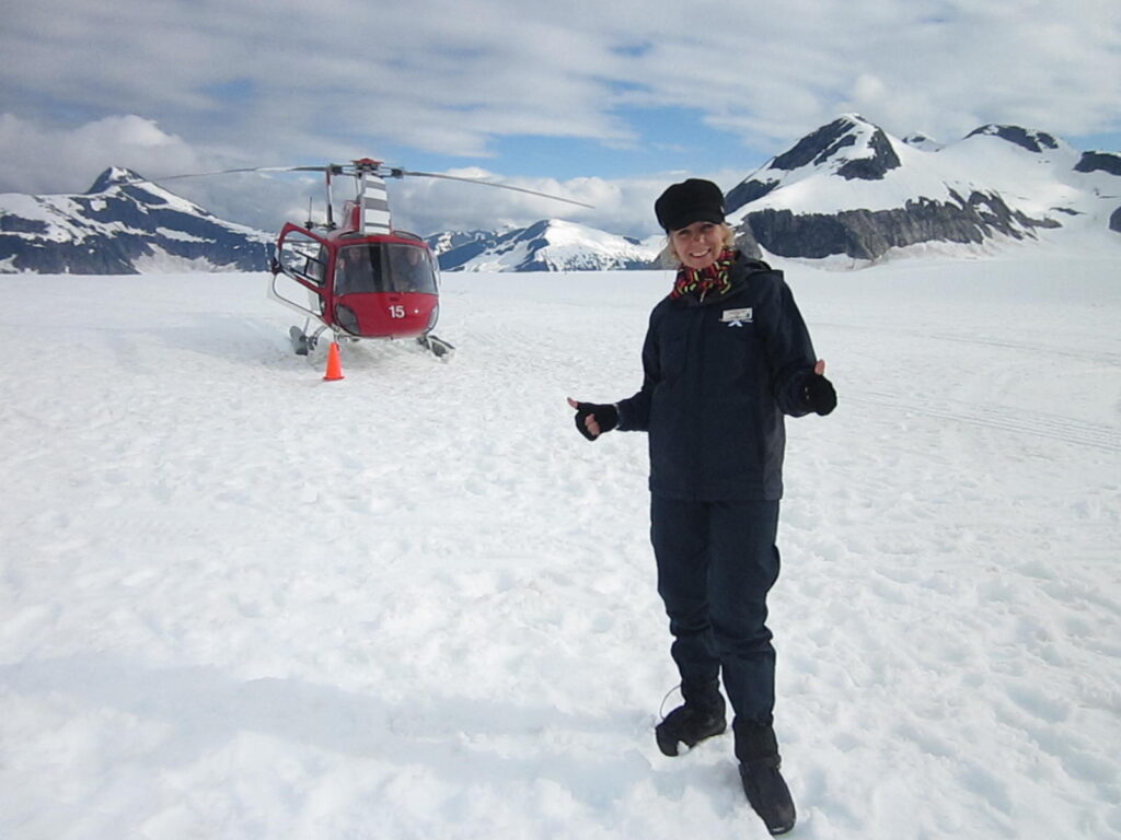 Excursion sur un glacier